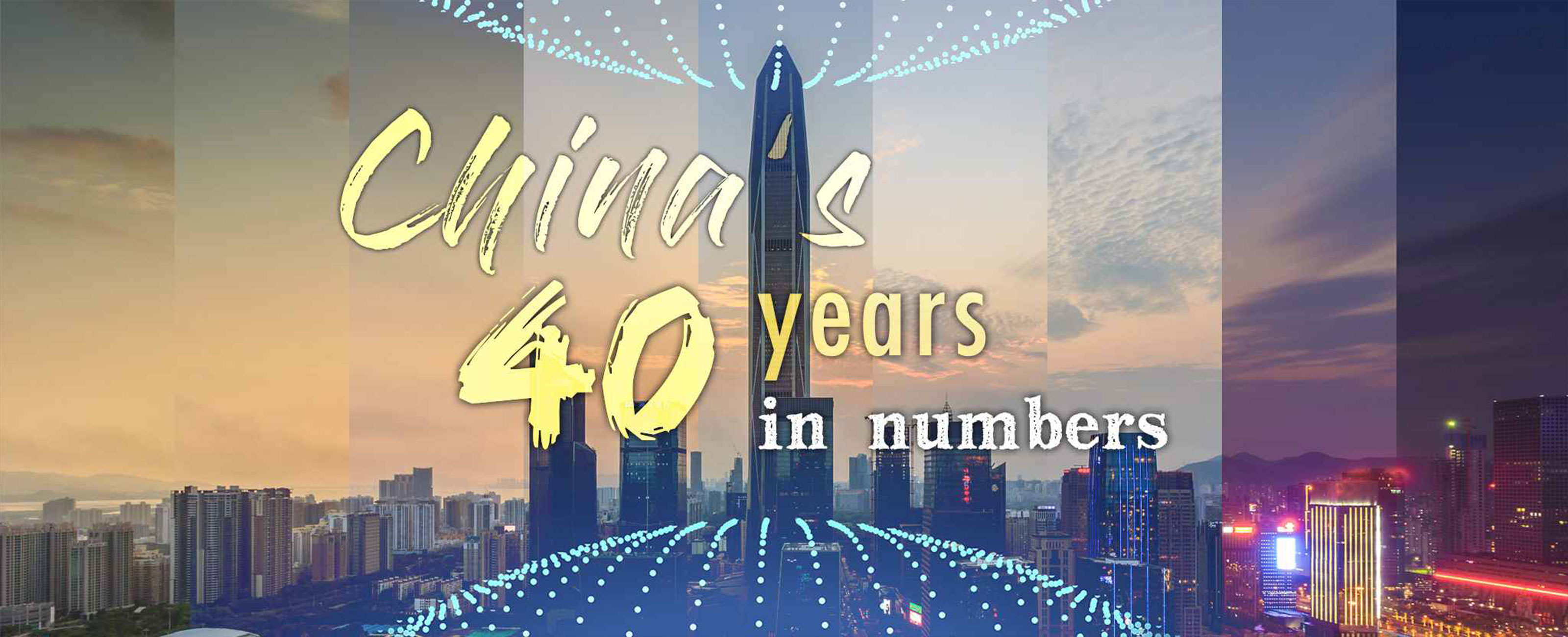 Reform and opening-up in numbers
