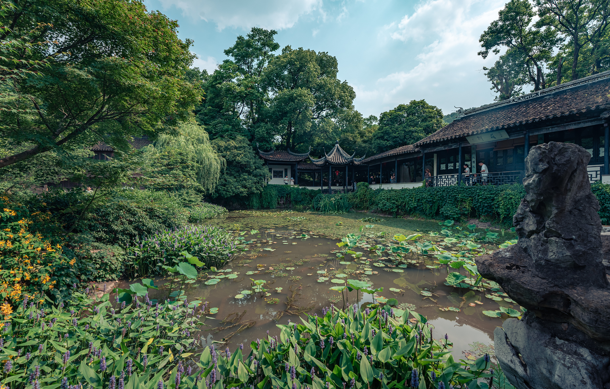 Classical Chinese garden in Wuxi, east China's Jiangsu Province. /CFP