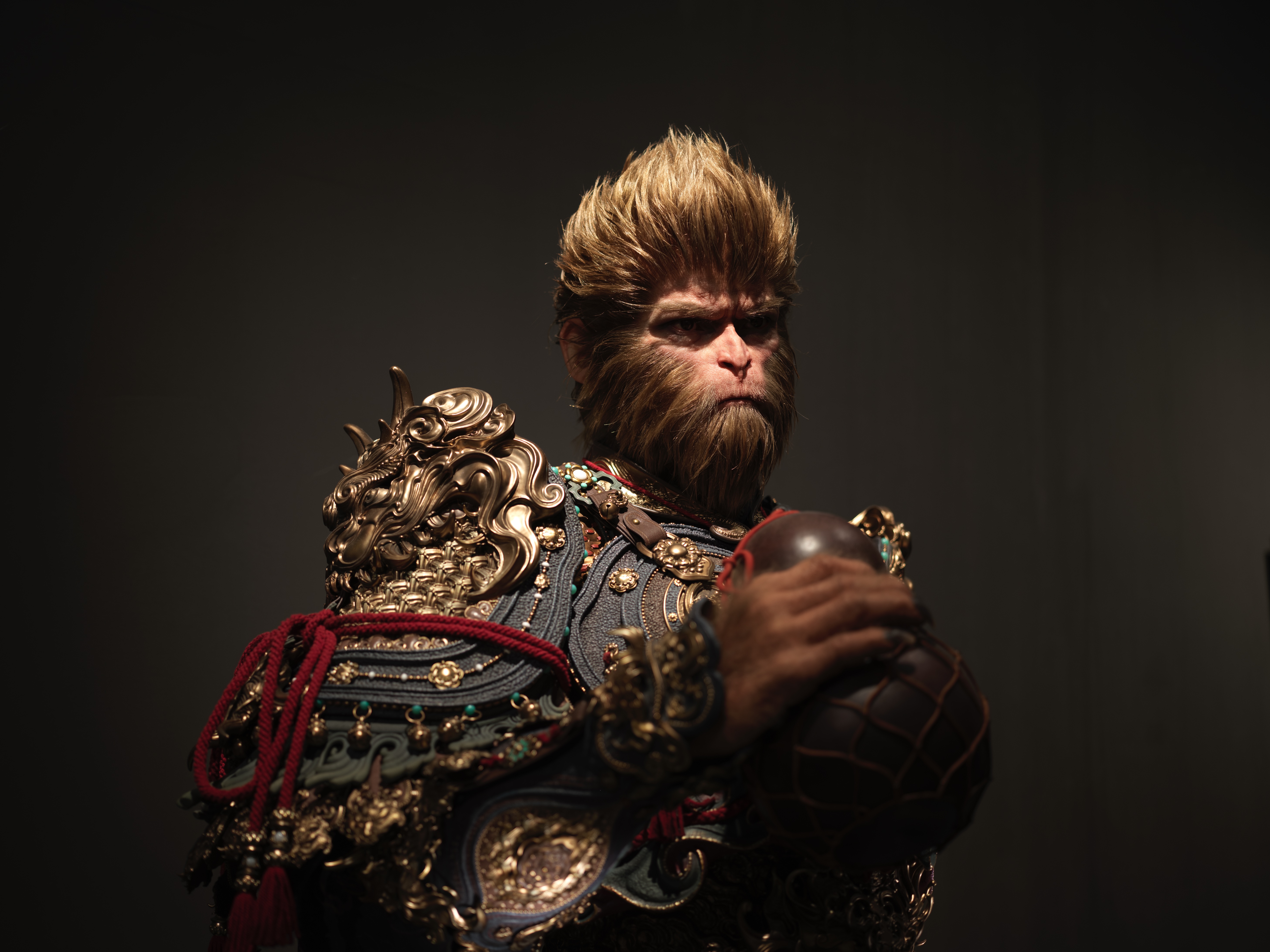 Sun Wukong holds a gourd, May 13, 2025. /CGTN